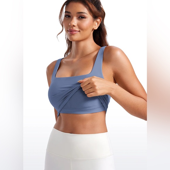 Butterluxe Square Neck Build-in Bra Tanks - Picture 3 of 6